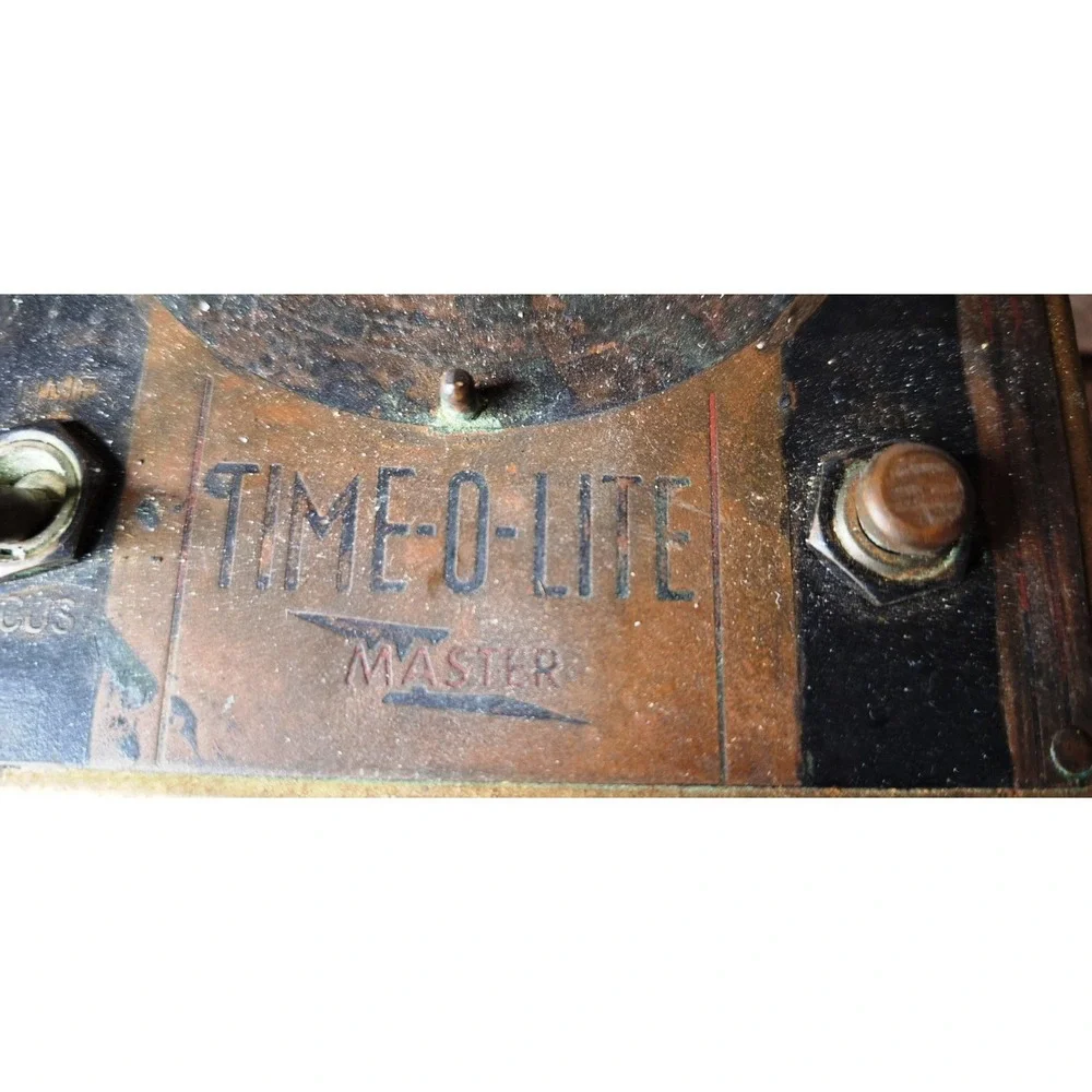 Vintage TIME-O-LITE Photography Darkroom Professional Timer P-59